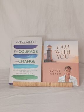2pc Joyce Meyer Book Bundle Faith Motivational